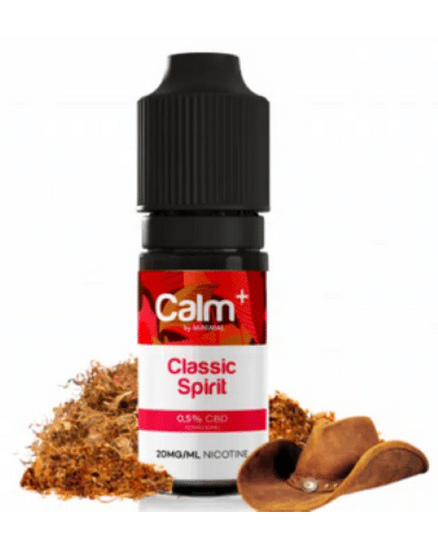 E-liquid CBD & Nicotine Classic Spirit 20mg/ml Calm+