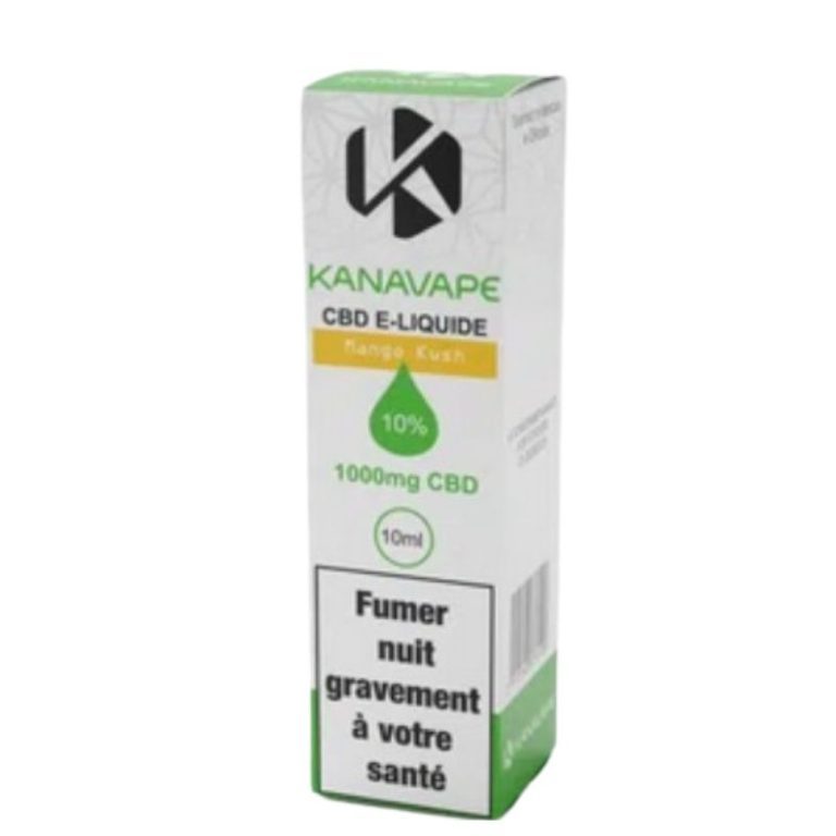 E-liquid CBD 10% Mango Kush