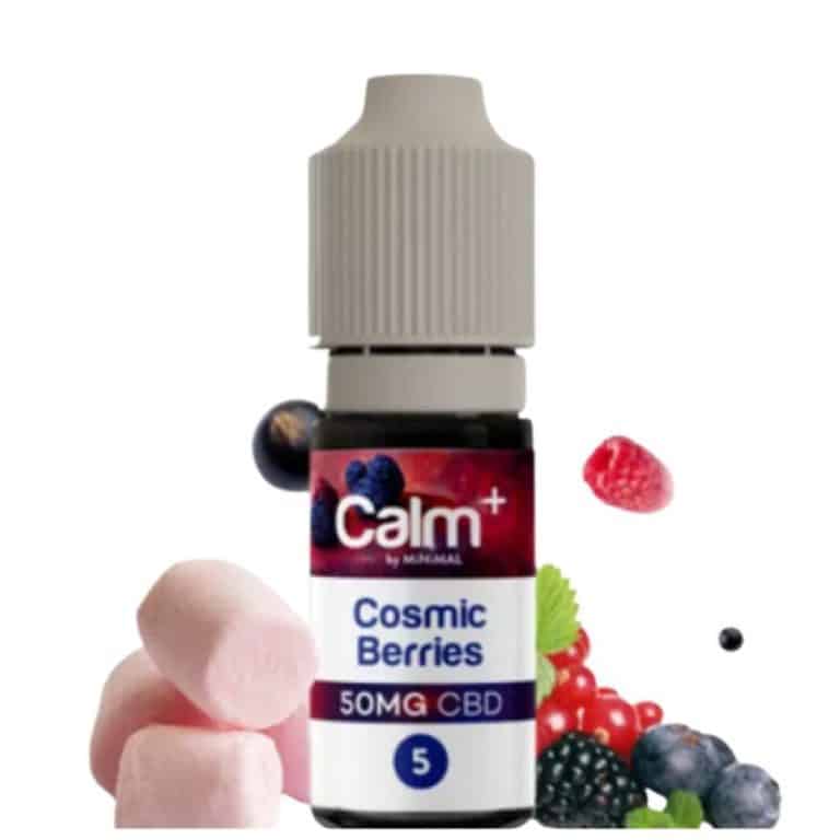 E-liquid CBD & Nicotine Cosmic Berries 5mg/ml Calm+