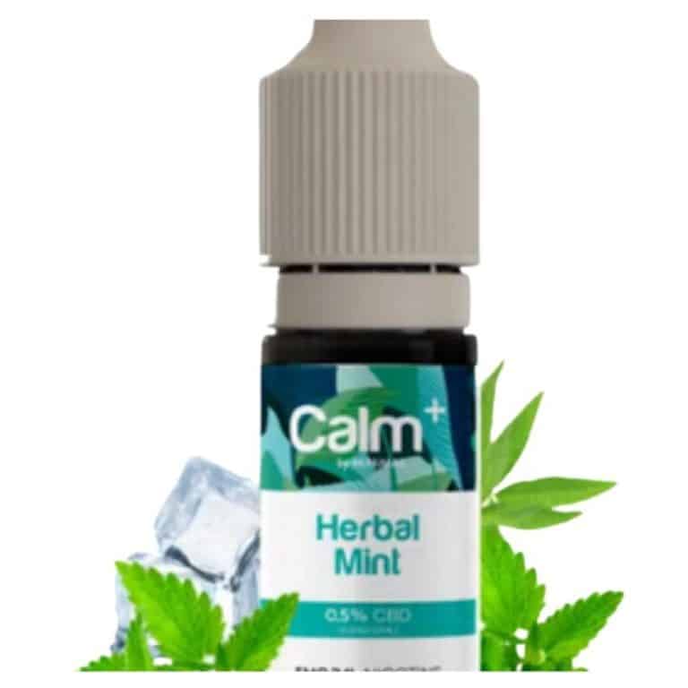 E-liquid CBD și nicotină herbal mint 5 mg