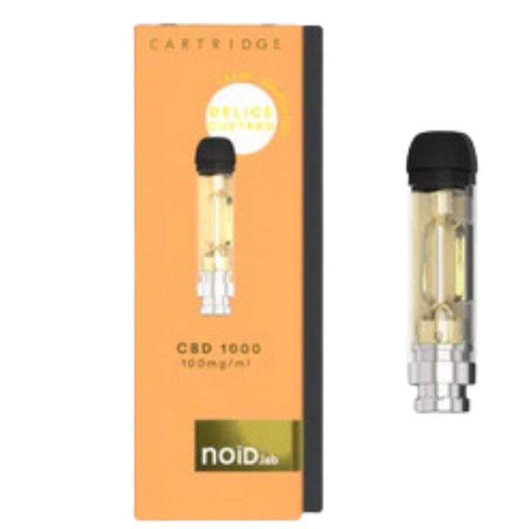 cartus vape CBD 1000 delice custard