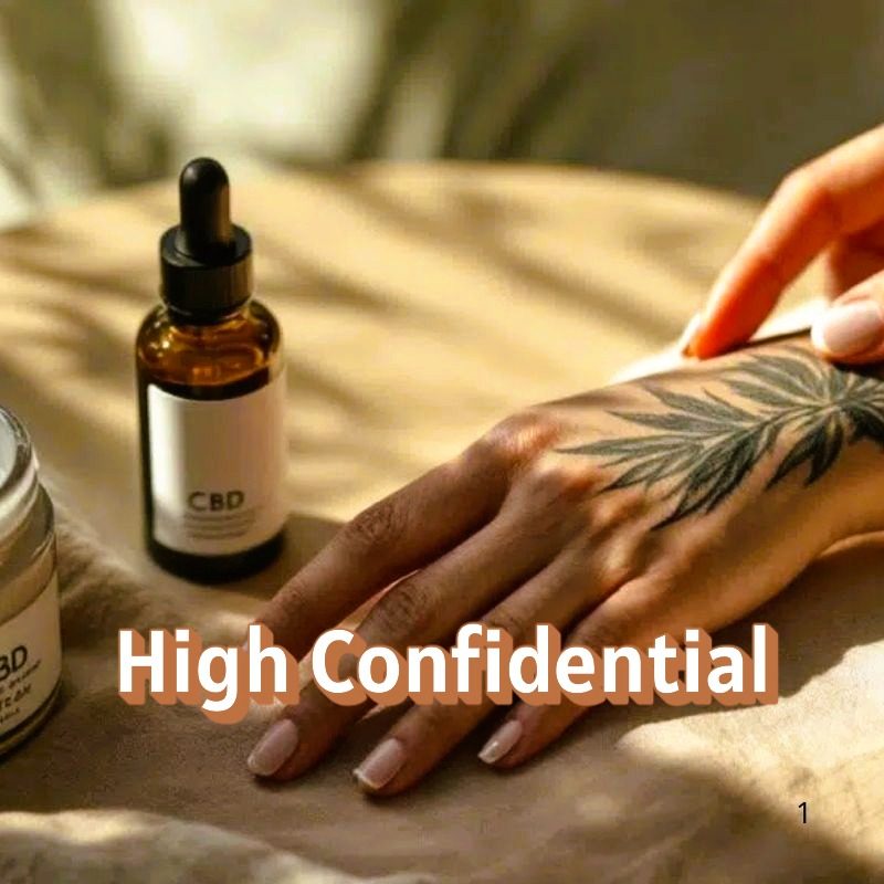 Uleiul de CBD reduce durerea tatuajelor
