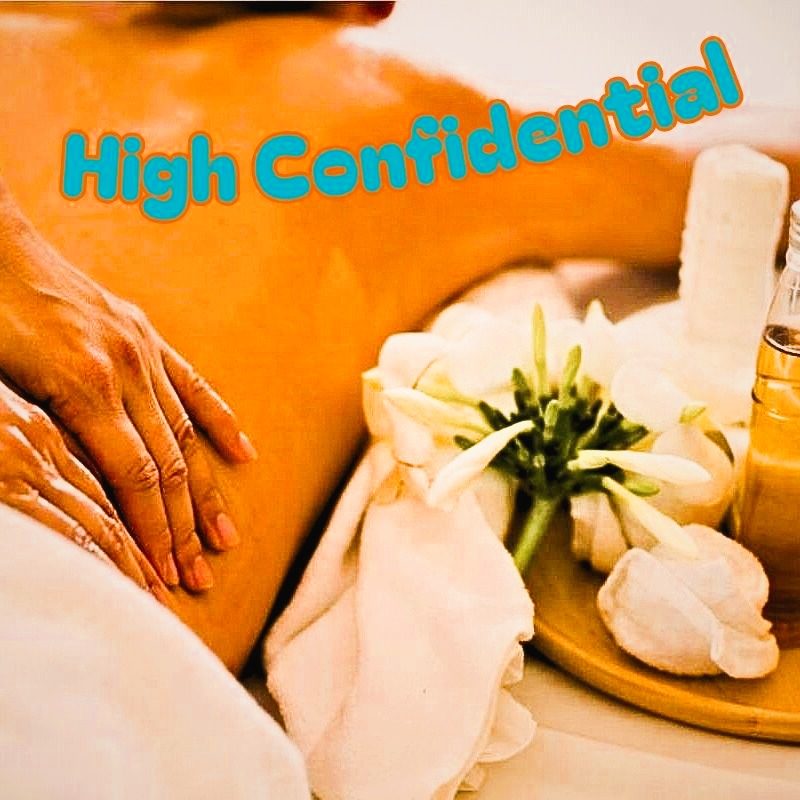 Masaj cu CBD la High Confidential
